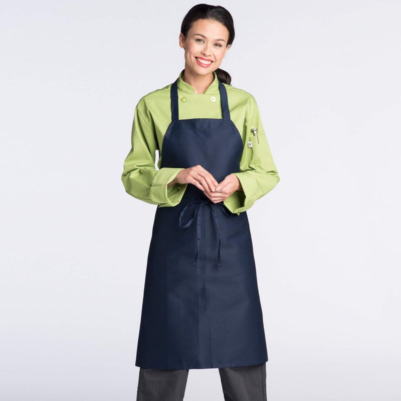 Uncommon Threads mens Restaurant Bib Apron, Kelly, One Size US - Image 2